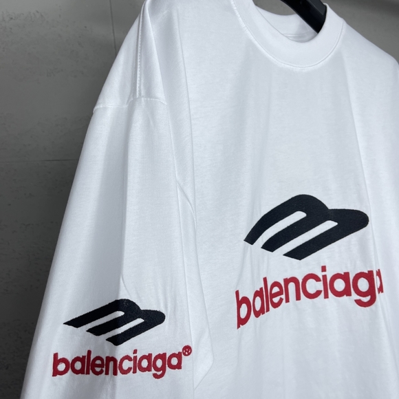 Balenciaga white long-sleeved T-shirt - Picture 3 of 9